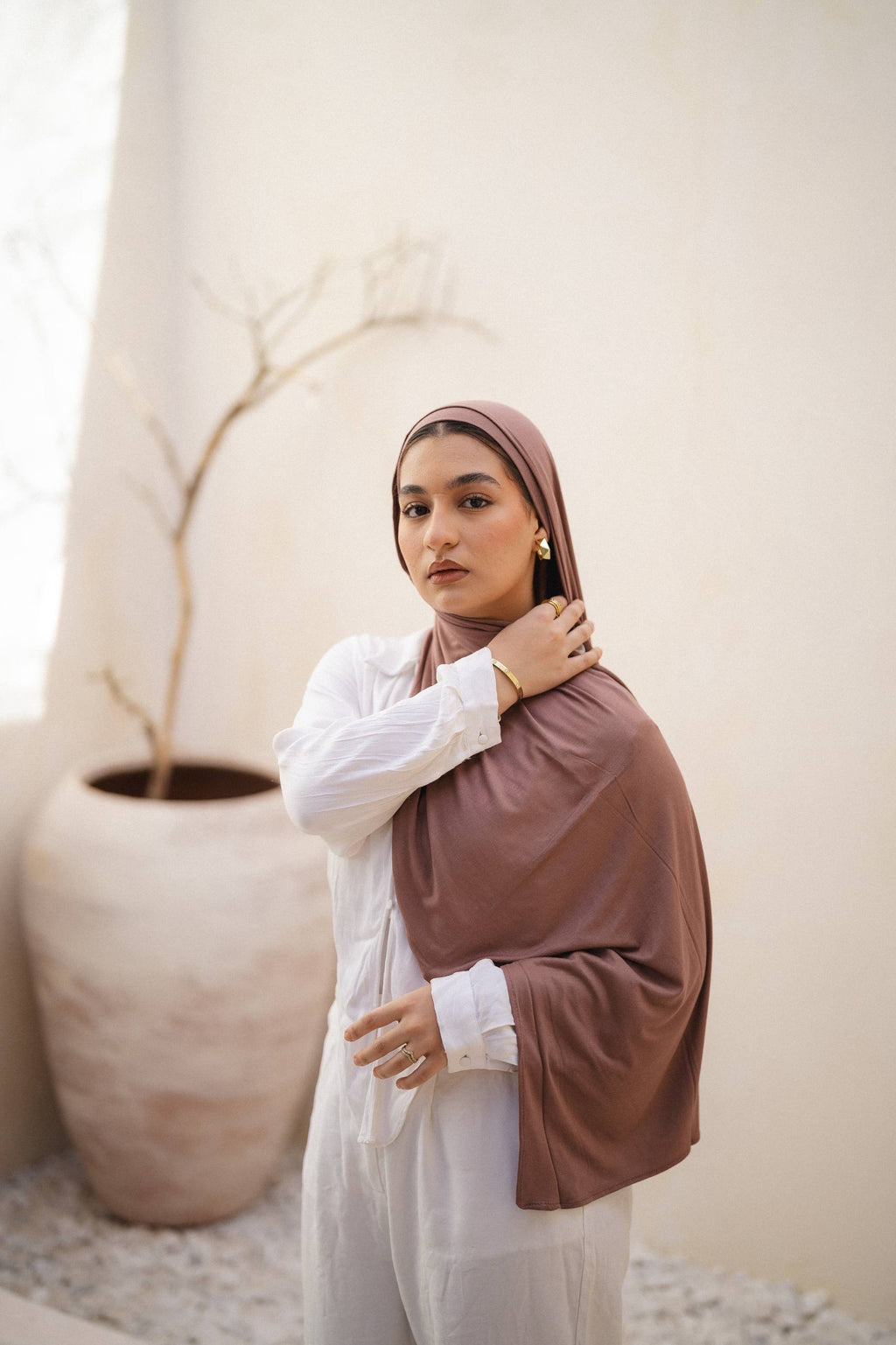 Soft-Rose-Taube Gel with Bandana