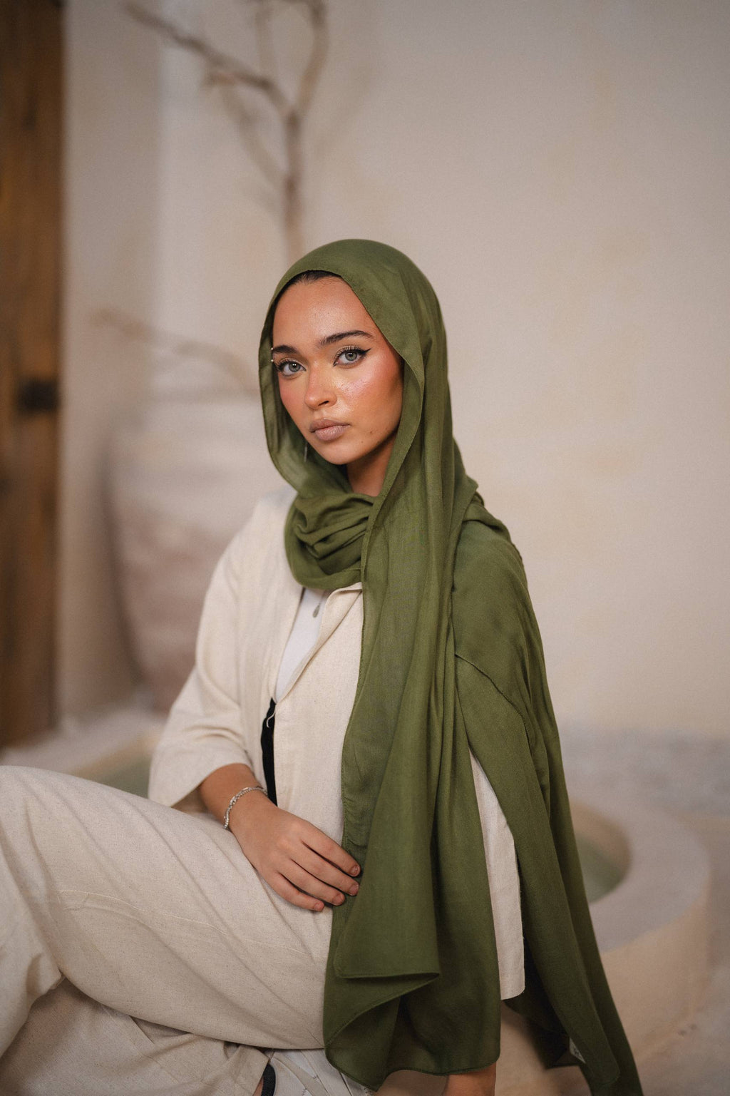 Olive-Green In Modal