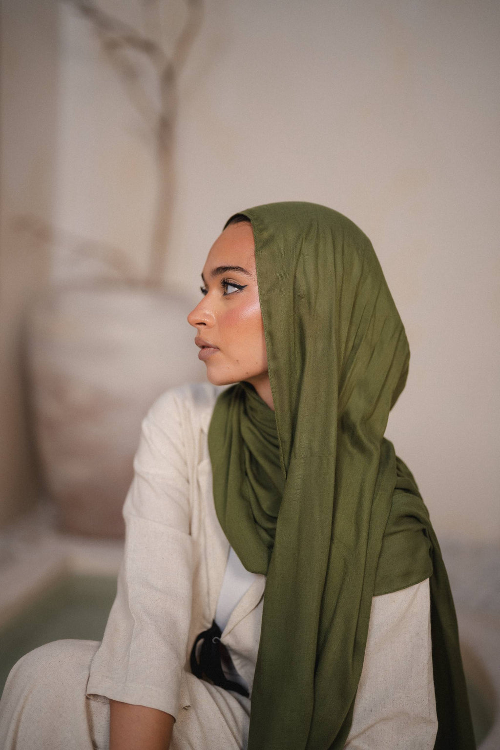 Olive-Green In Modal