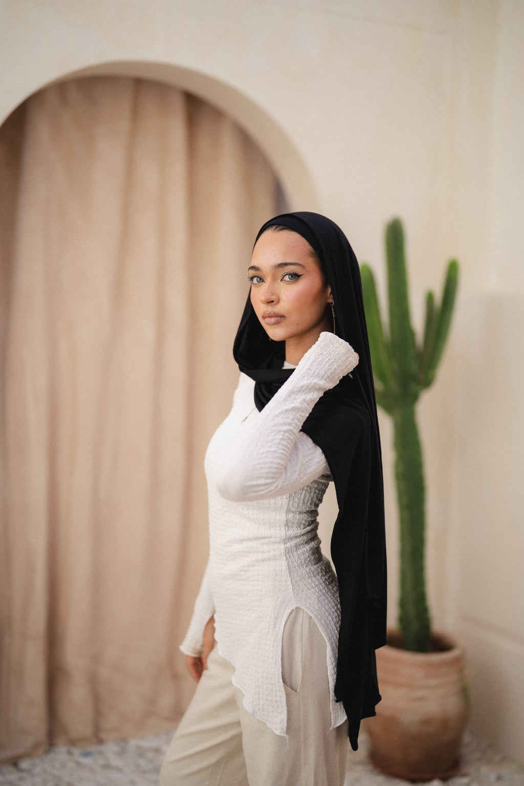 Black Gel with Bandana